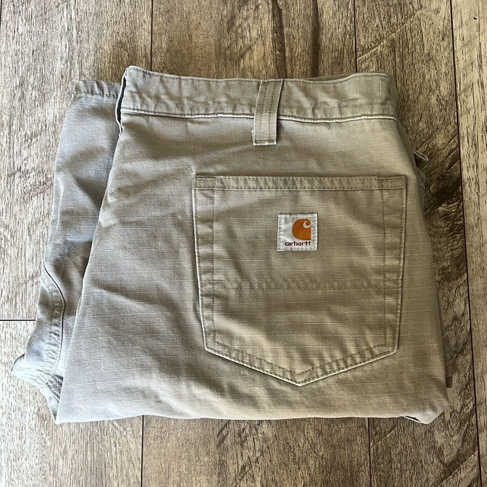 Carhartt Sz 40 Relaxed Fit Khaki Shorts Men’s Size 40